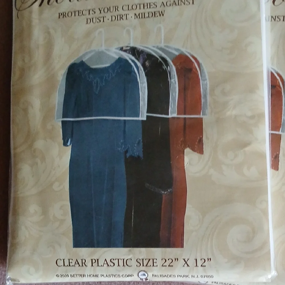 Better Homes And Gardens Cream Shoulder Cover Set - Clear Plastic Packaging